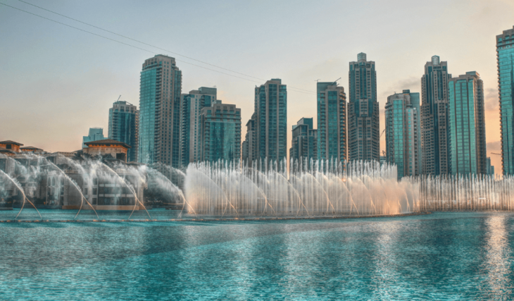 Dubai’s Second Dancing Fountain is Under Construction