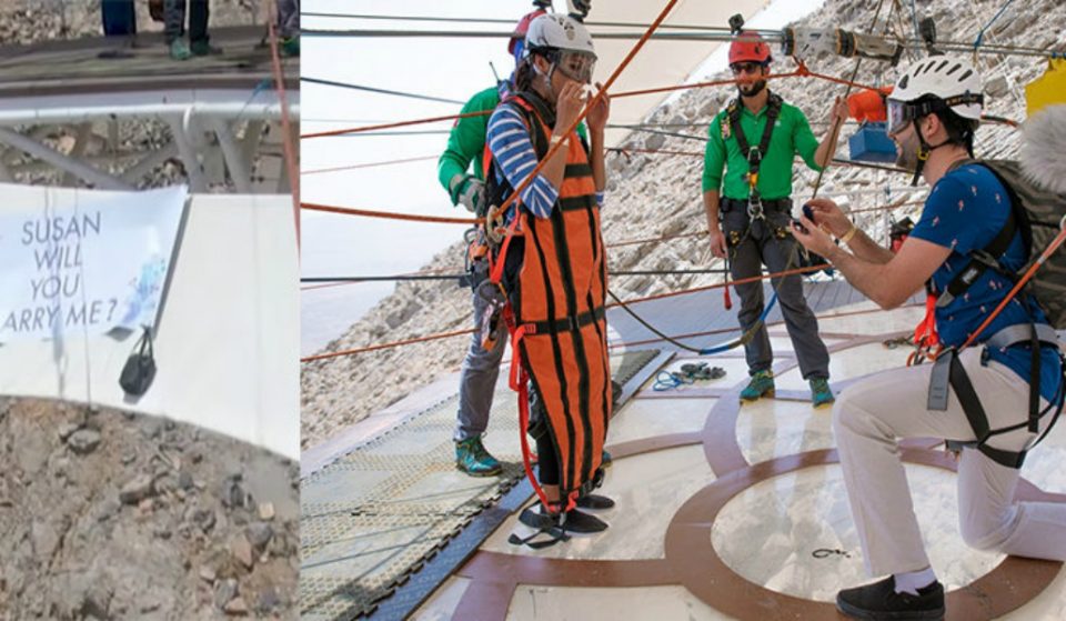 Check Out This Video of a Propsal That Happened Right After Doing a Zipline