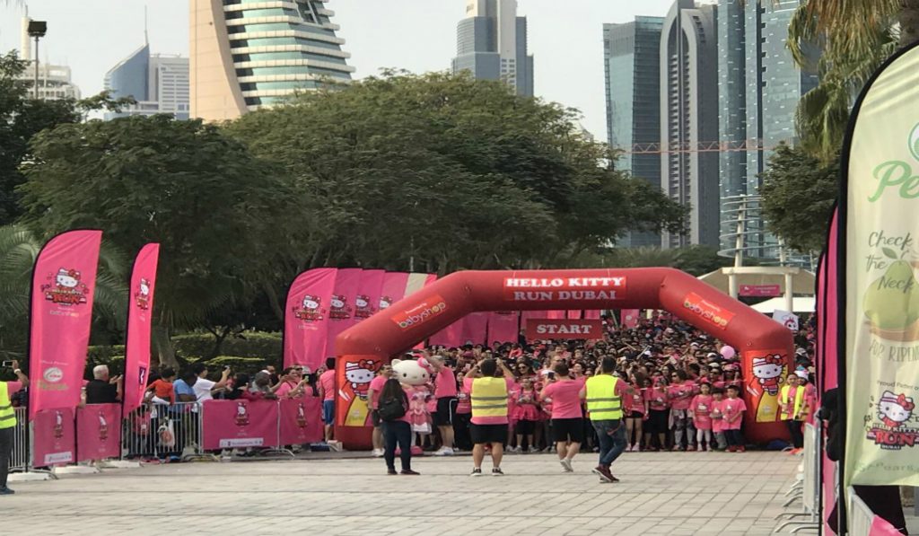 Hello Kitty Run is Back this December in Dubai