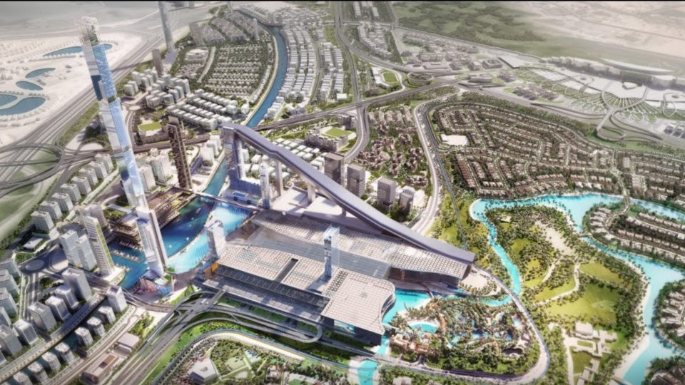 New development along riviera between Dubai & Abu Dhabi in progress