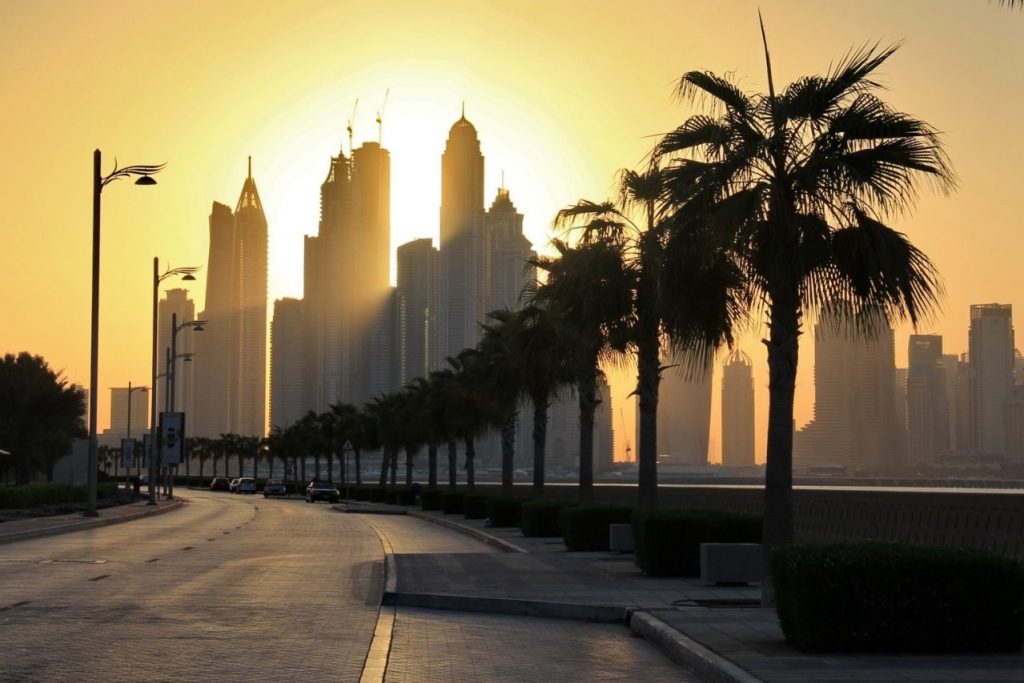 Dry Night Coming Up in Dubai
