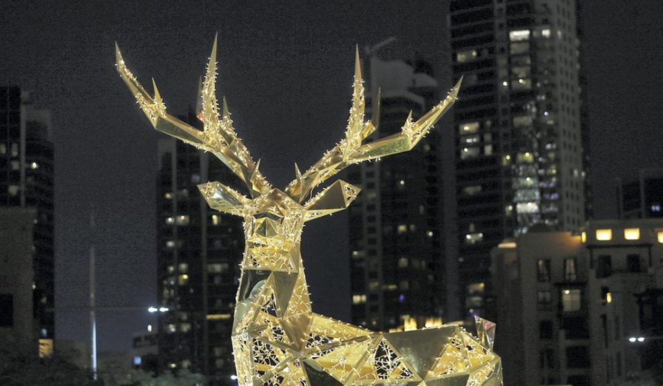 Get into the Christmas spirit with the festive decor around the city