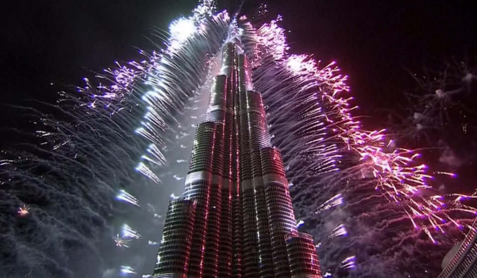 Kick off the New Year with fireworks in Dubai