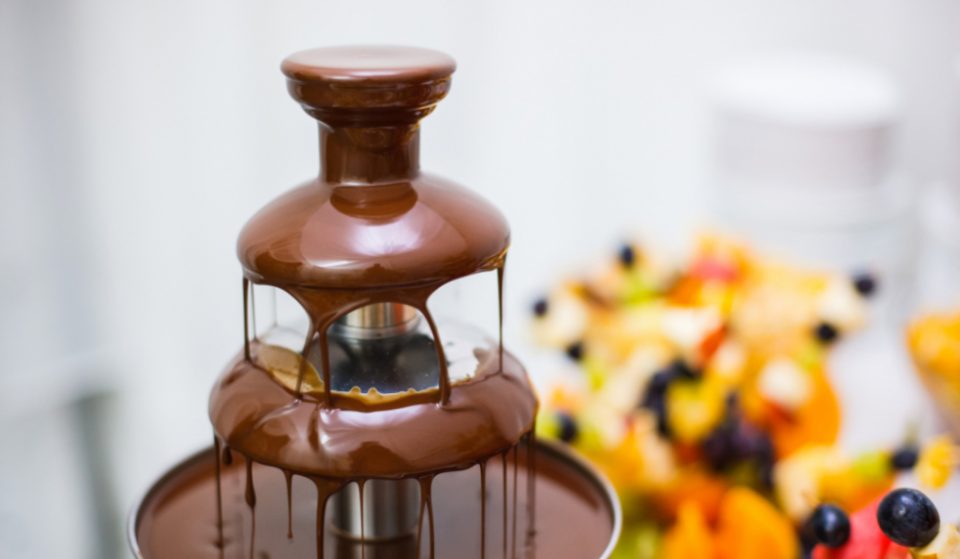 Celebrate World Nutella Day with this chocolate fountain
