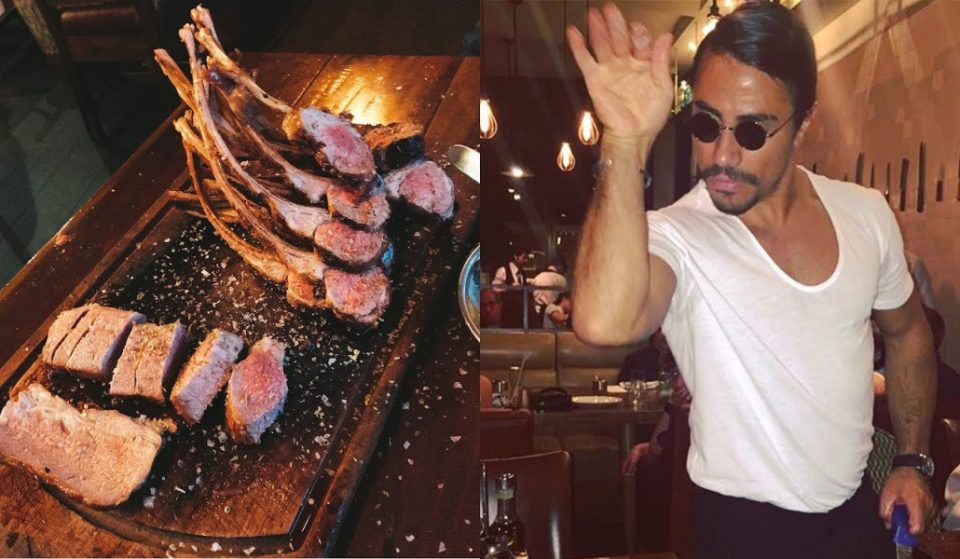 Spotted: Celebs at Nusr-et Steakhouse with Saltbae