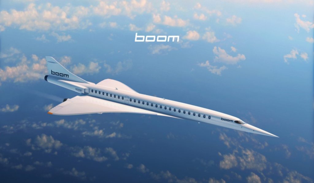 The Boom Supersonic XB-1 is in the development phase