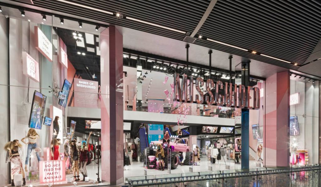 Missguided opening in Dubai Mall