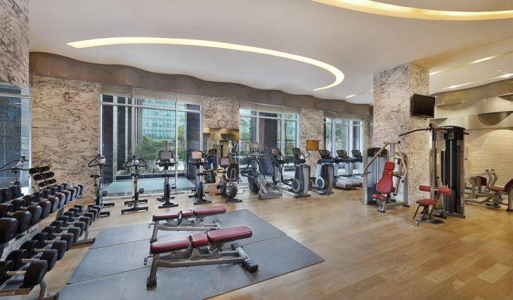 A massive fitness centre just opened in Meydan 2