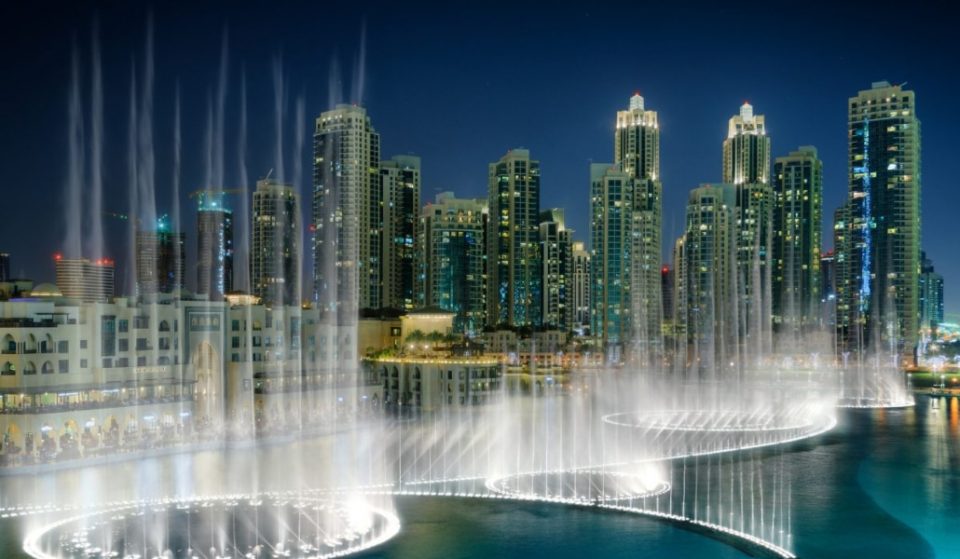 The Dubai Fountains will play a new song from a Star is Born