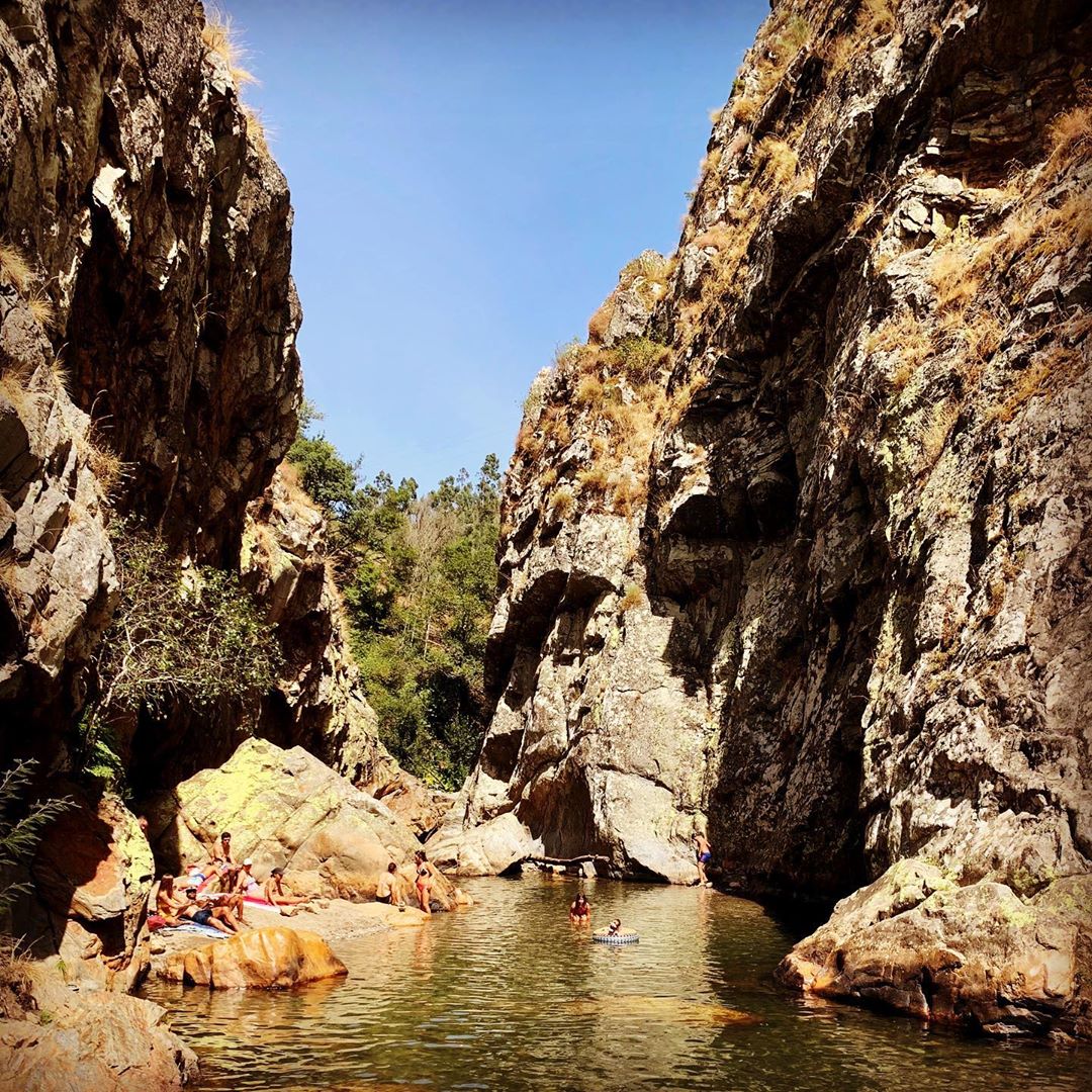 Praia Fluvial das Fragas de São Simão 