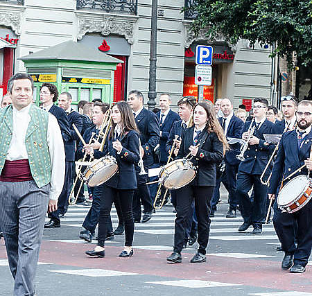 1.000 músicos interpretarán el himno de la Comunitat por las calles de Valencia