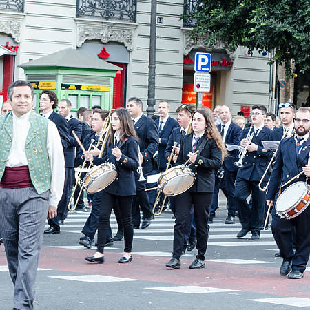 1.000 músicos interpretarán el himno de la Comunitat por las calles de Valencia
