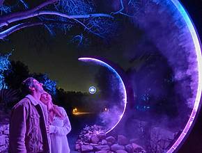 This Valentine’s Day, Walk Among The Stars At A Magical Cosmic Garden